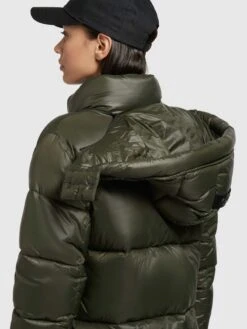 Khujo Winterjassen Winterjas Valona Dames Donkergroen -Kleding Verkoop 02da92b311acdb10c6a85d3fc28227b8