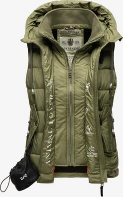Marikoo Bodywarmers Bodywarmer Taisaa Dames Kaki -Kleding Verkoop 056ae9c4c2a37e4a2c12c9492ca0c8b7