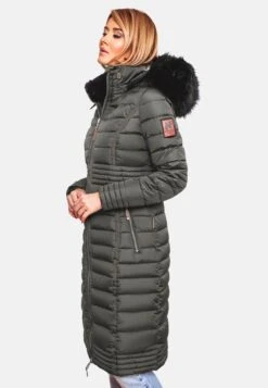 Navahoo Wintermantels Wintermantel Umay Dames Aardetinten -Kleding Verkoop 06e2fc386fefda30152a58ee0a647f2d