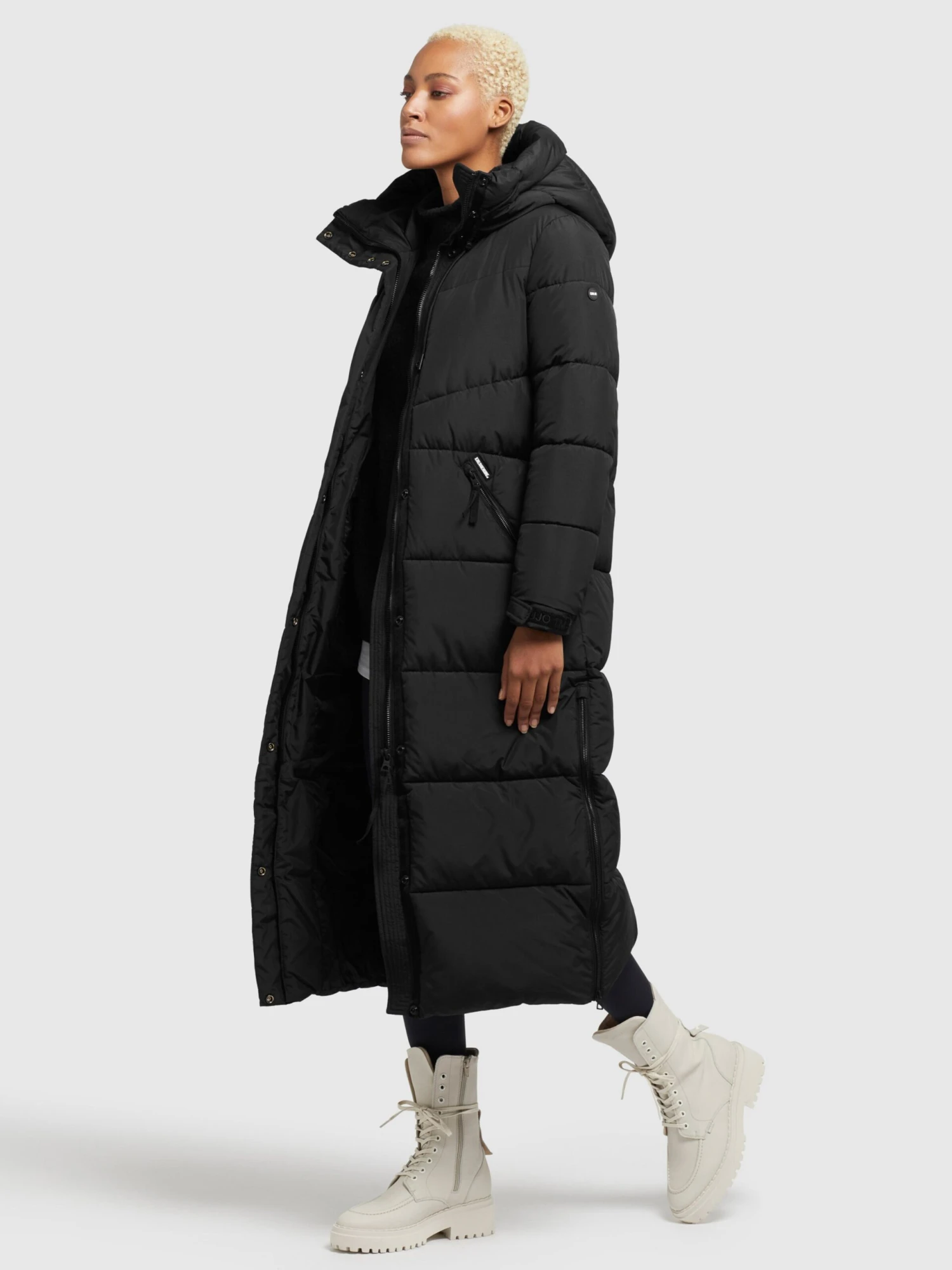 Khujo Wintermantels Wintermantel Shimanta 2 Dames Zwart 8 Khujo Wintermantels Wintermantel Shimanta 2 Dames Zwart - Image 6