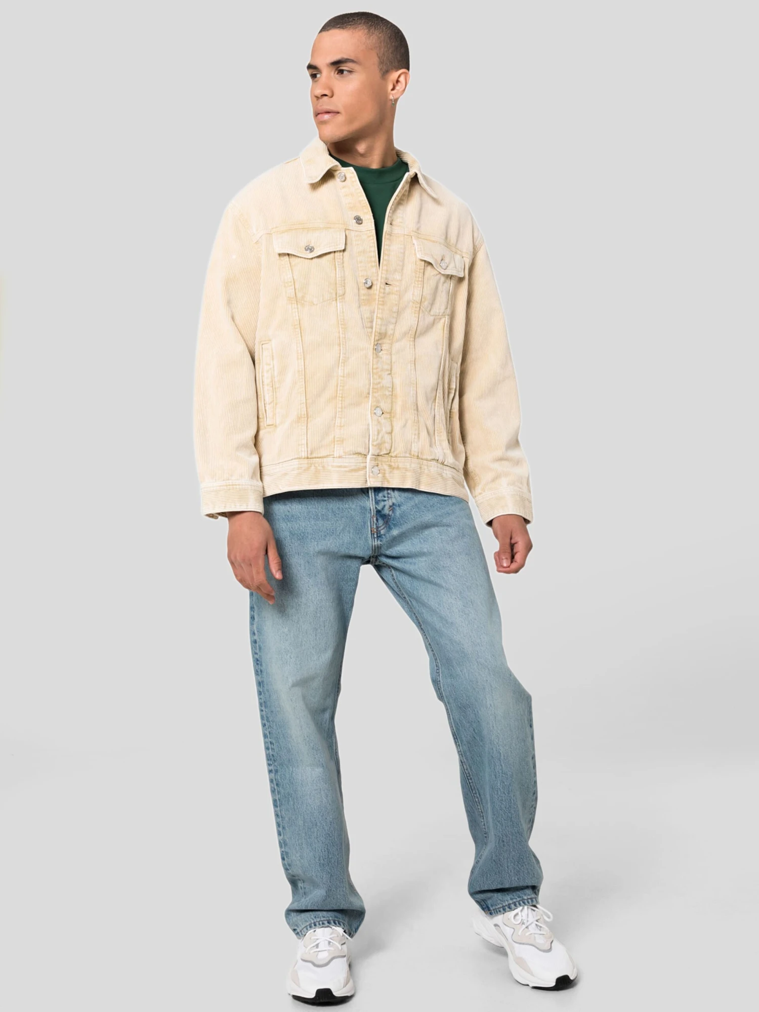 WEEKDAY Straight Regular Jeans Space Seven Blue Heren Blauw 7 WEEKDAY Straight Regular Jeans Space Seven Blue Heren Blauw - Image 5