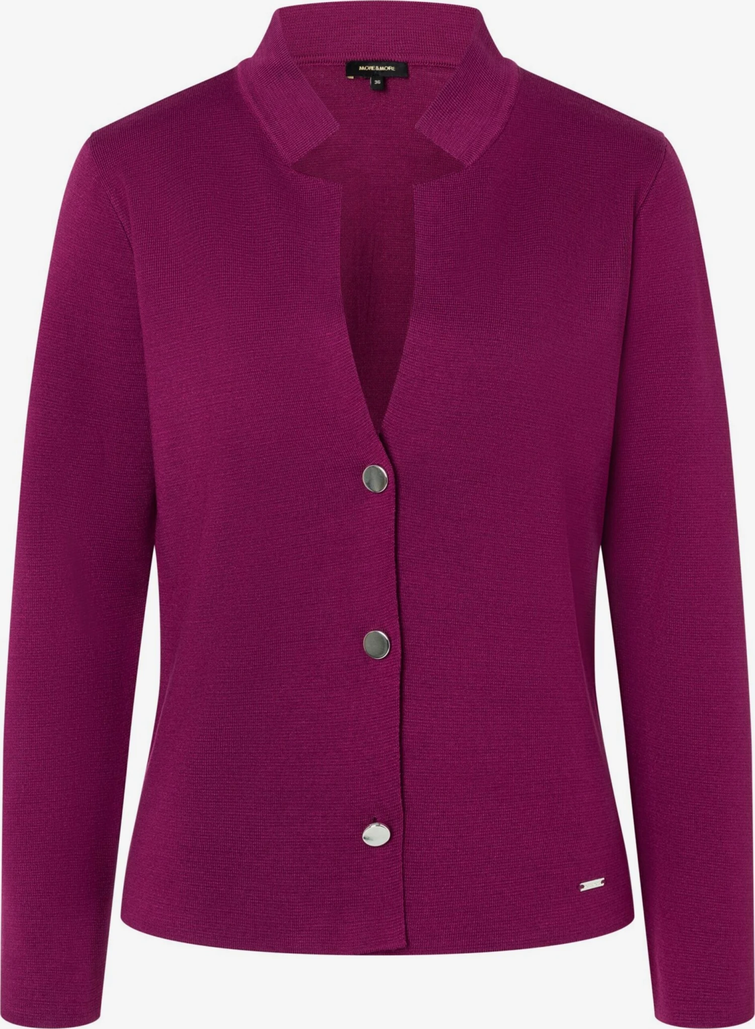 MORE&MORE Vesten Gebreid Vest Milano Dames Bessen 3 MORE&MORE Vesten Gebreid Vest Milano Dames Bessen