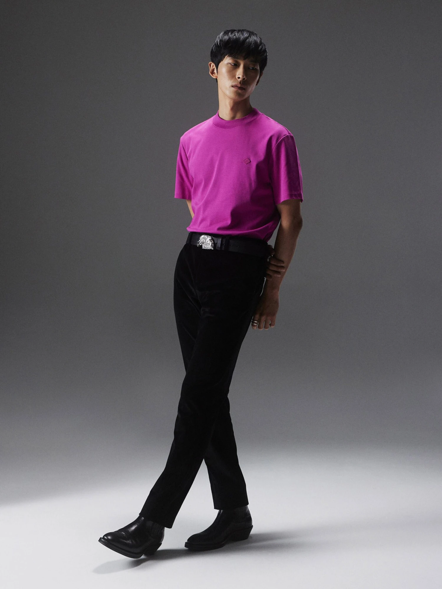 J.Lindeberg T-shirts Shirt Adan Heren Orchidee 6 J.Lindeberg T-shirts Shirt Adan Heren Orchidee - Image 4