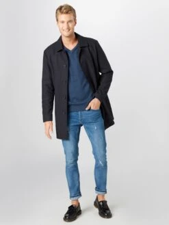 FYNCH-HATTON V-hals Truien Trui Heren Blauw Gemêleerd 10 FYNCH-HATTON V-hals Truien Trui Heren Blauw Gemêleerd -Kleding Verkoop 14a235a7b13e3a75f005cef68335b7f3