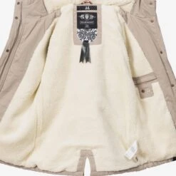 Marikoo Winterjassen Winterjas Manolya Dames Lichtbeige -Kleding Verkoop 14c0332fb445558664bcaf3b31fa2734