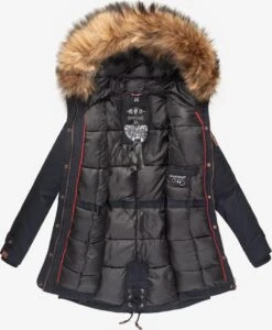 Marikoo Parkas Winterparka Dames Nachtblauw -Kleding Verkoop 14dd52b4c55cc540077731e699e0196f