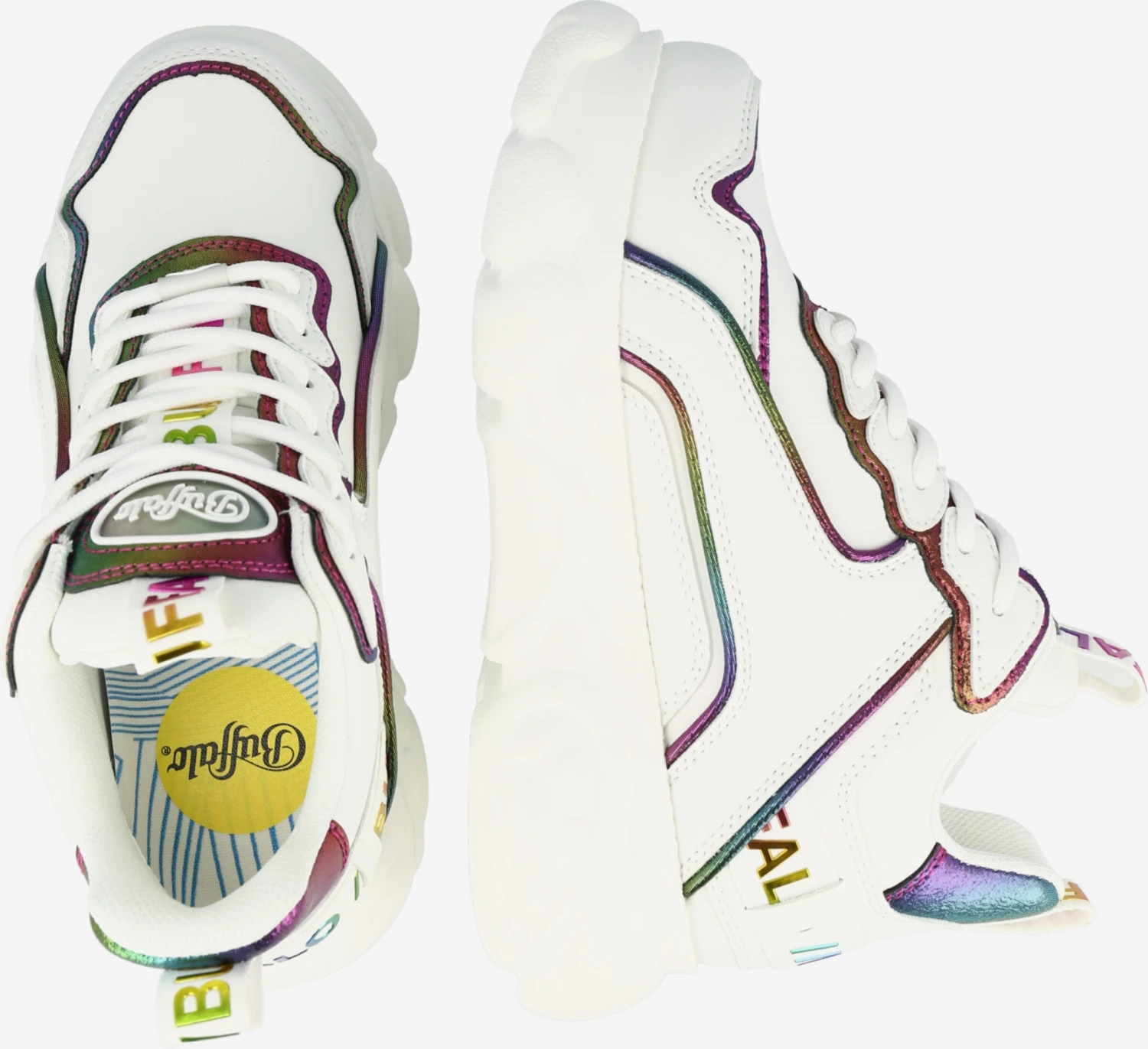 Buffalo Fashion Sneakers Sneakers Laag CHAI Dames Wit 4 Buffalo Fashion Sneakers Sneakers Laag CHAI Dames Wit - Image 2