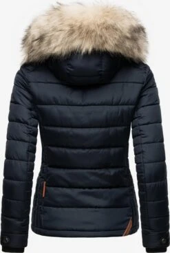 Marikoo Winterjassen Winterjas Dames Navy -Kleding Verkoop 16c2b1d3ec41fcaf7ce69948ef5fa4ac