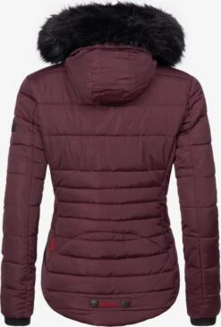 Marikoo Winterjassen Winterjas Lotusblüte Dames Bourgogne -Kleding Verkoop 172240e0f0968f736fd441da14352275