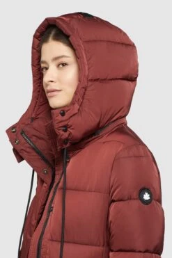 Khujo Wintermantels Wintermantel HAZELLE Dames Roestrood -Kleding Verkoop 17fd68fed07b23dc019b15767fadc8eb