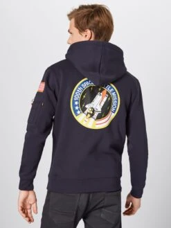 Alpha Industries Hoodies Sweatshirt Heren Blauw / Donkerblauw -Kleding Verkoop 19d11645ea40811faa5480858404f98a