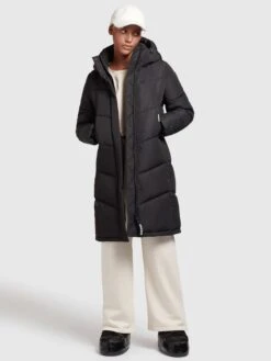 Khujo Wintermantels Wintermantel Limetta Dames Zwart -Kleding Verkoop 1aaed78fde645ea5ba2004975bf8508c