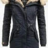 Navahoo Parkas Winterparka Bombii Dames Nachtblauw -Kleding Verkoop 1afd71678ca8a537dfe5bdc05cd33395