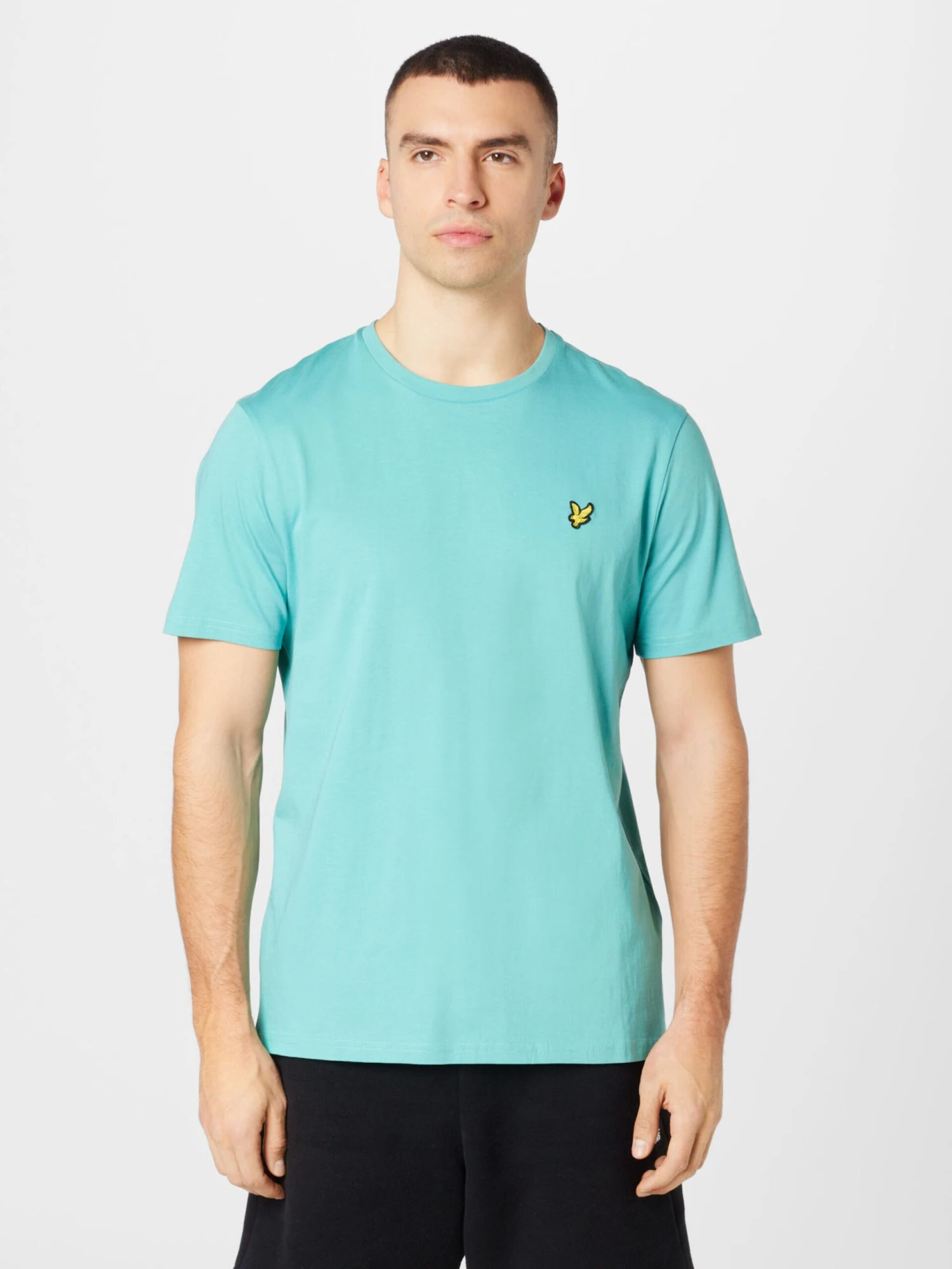 Lyle & Scott T-shirts Shirt Heren Aqua 5 Lyle & Scott T-shirts Shirt Heren Aqua - Image 3