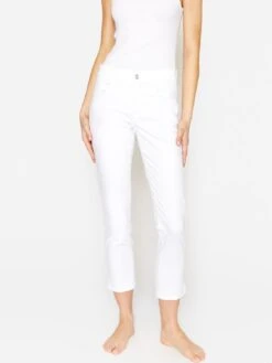 Angels Jeans Slimfit Jeans Cici Dames Wit -Kleding Verkoop 20e2fae36ef2efb0c2f8d352c2fd69aa