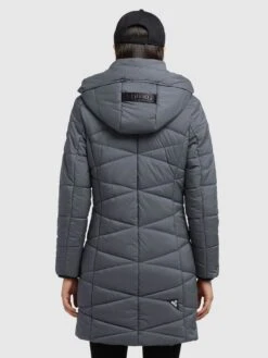 Khujo Tussenmantels Tussenmantel Fitt Light Dames Donkergrijs -Kleding Verkoop 210aba56df1f2d8af95c22bcd5915e67