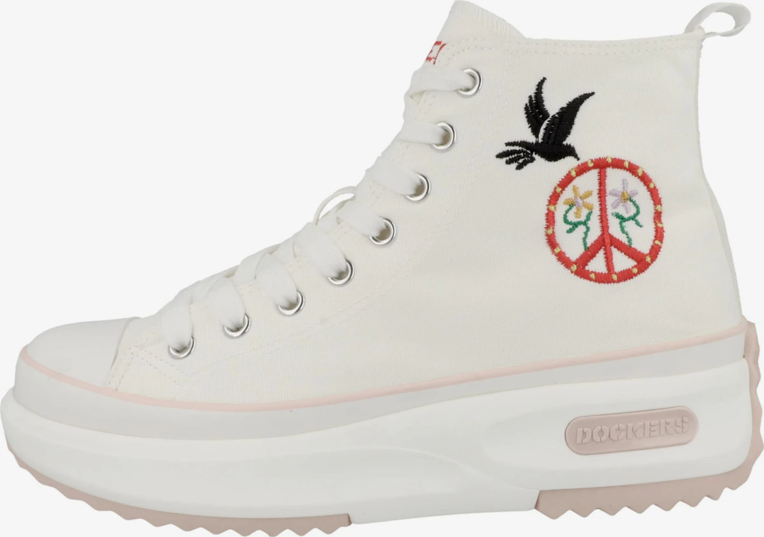 Dockers By Gerli Hoge Sneakers Sneakers Hoog 51IV901 Dames Wit 4 Dockers By Gerli Hoge Sneakers Sneakers Hoog 51IV901 Dames Wit - Image 2