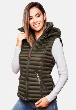 Navahoo Bodywarmers Bodywarmer Shadaa Dames Kaki -Kleding Verkoop 222b65395b3b3087c510df5078fe8648