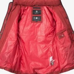 Marikoo Winterjassen Winterjas Unique Dames Rood -Kleding Verkoop 22a43cdcca8cb3558f1102a2a48c7571
