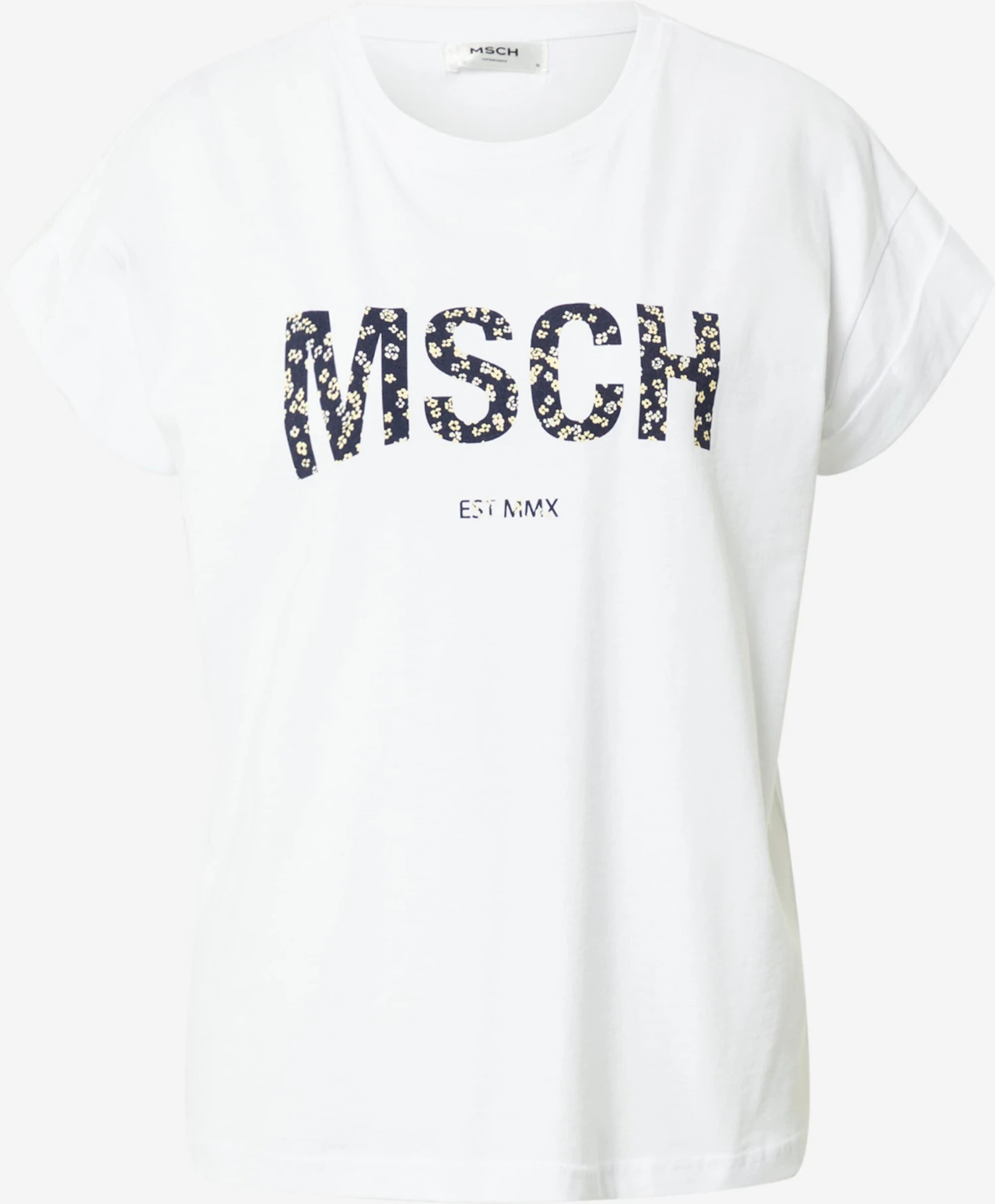 MOSS COPENHAGEN T-shirts Shirt Alva Dames Wit 3 MOSS COPENHAGEN T-shirts Shirt Alva Dames Wit