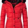 Marikoo Winterjassen Winterjas Lotusblüte Dames Rood -Kleding Verkoop 24cd4f17292557af202a2f3003b17887