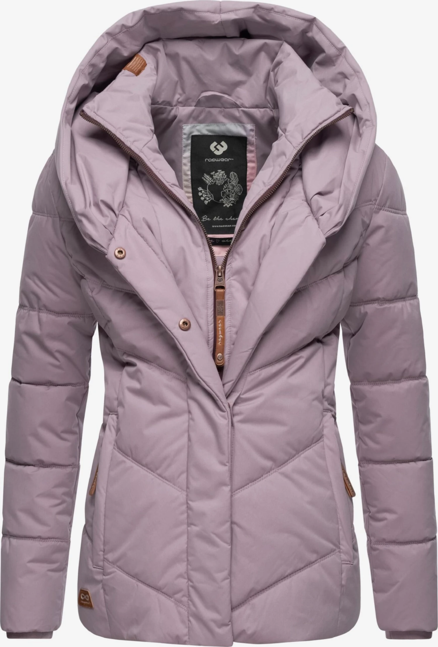 Ragwear Winterjassen Winterjas Natesa Dames Lavendel 6 Ragwear Winterjassen Winterjas Natesa Dames Lavendel - Image 4
