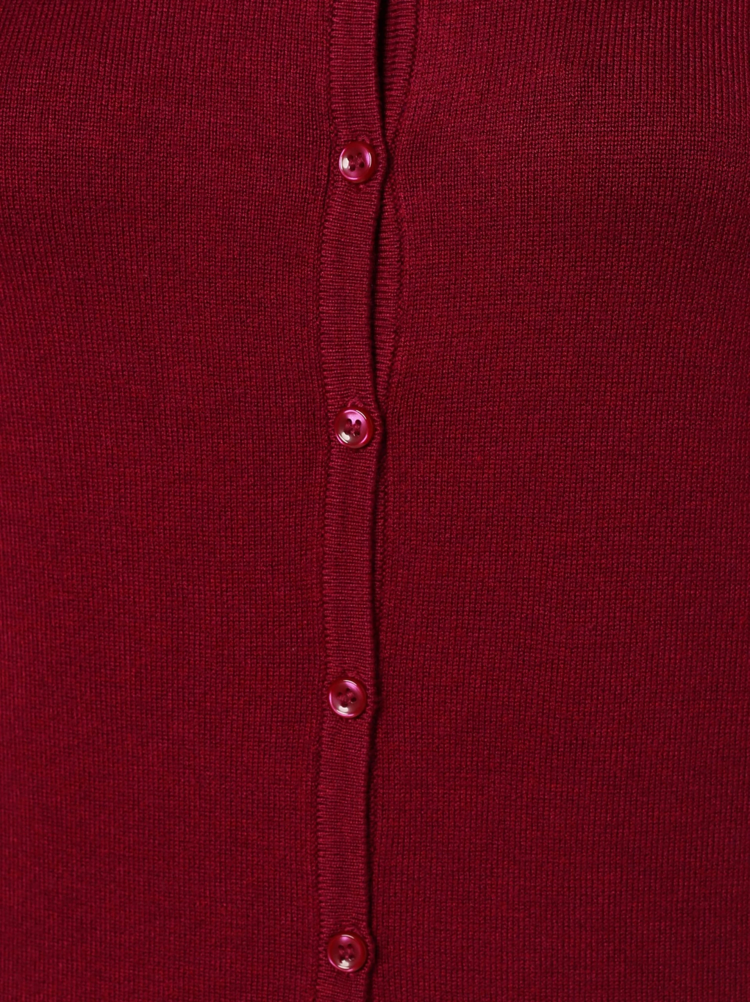 Marie Lund Vesten Gebreid Vest Dames Bordeaux 5 Marie Lund Vesten Gebreid Vest Dames Bordeaux - Image 3