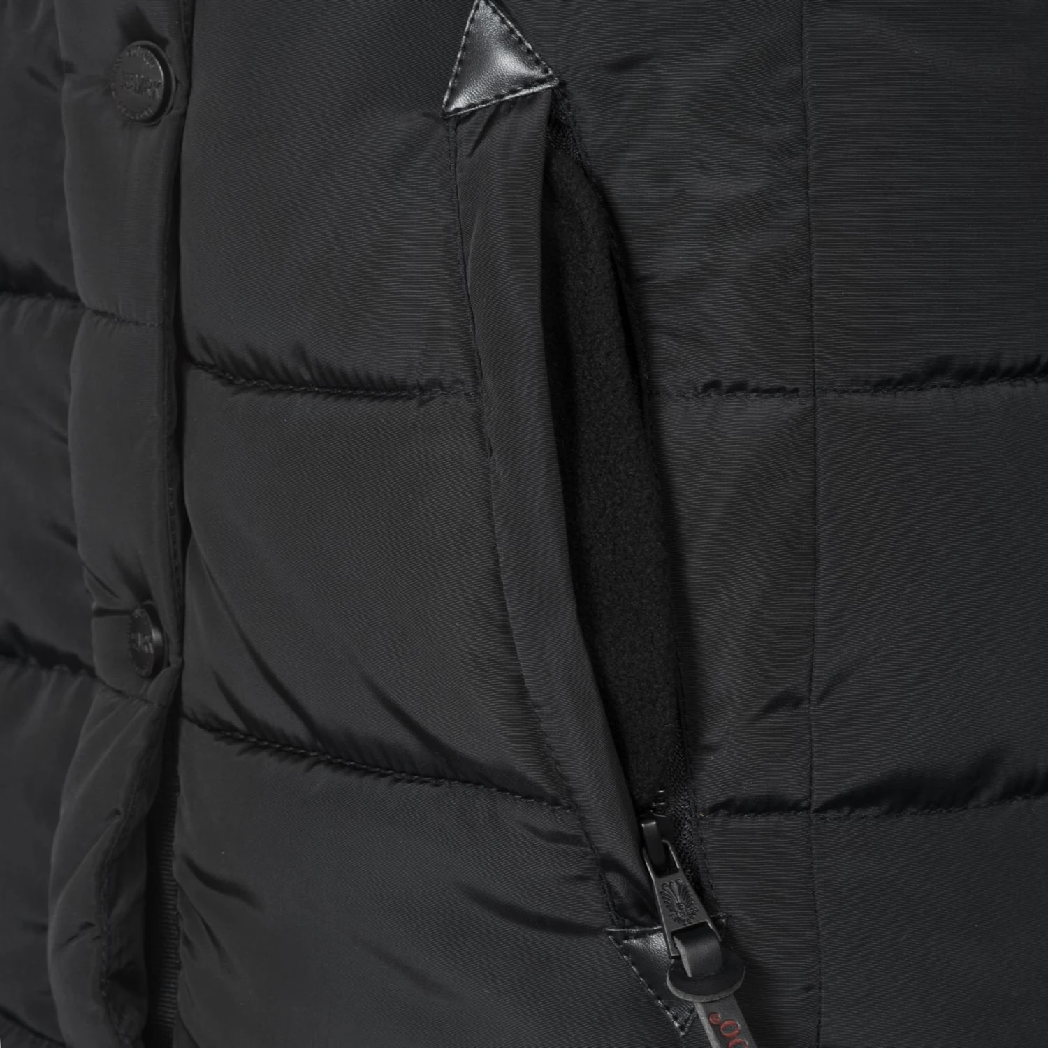 Marikoo Winterjassen Winterjas Lotusblüte Dames Zwart 6 Marikoo Winterjassen Winterjas Lotusblüte Dames Zwart - Image 4