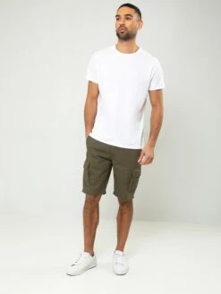 Threadbare Cargo Shorts Regular Cargobroek Bute Heren Kaki -Kleding Verkoop 2b96bff8341ed9583ba9cfcf18fb51c9