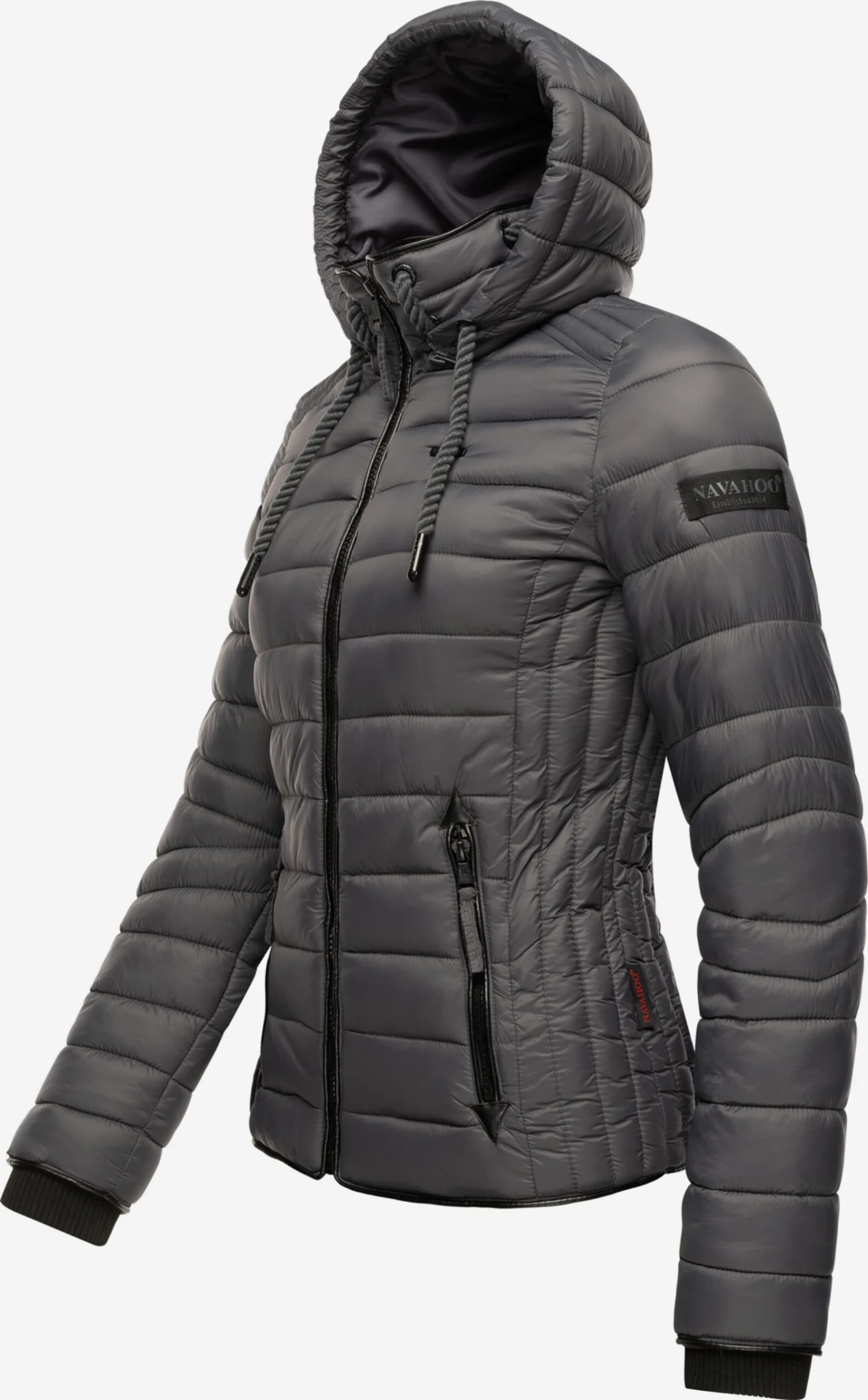 Navahoo Tussenjassen Tussenjas Lulana Dames Grijs 4 Navahoo Tussenjassen Tussenjas Lulana Dames Grijs - Image 2