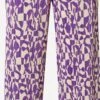 Monki Pantalons Wide Leg Broek Dames Lila -Kleding Verkoop 3a4f0fe2b43b7f1ca78a0cea8d4ecb0d