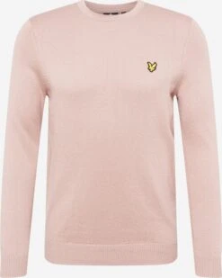 Lyle & Scott Crewneck Truien Trui Heren Poederroze