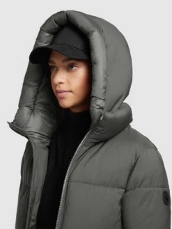 Khujo Wintermantels Wintermantel Aniva Dames Olijfgroen -Kleding Verkoop 3b1b2b33959cb97cdb002e38ada2cafe