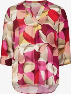 CARTOON Blouses Met Korte Mouw Blouse Dames Fuchsia