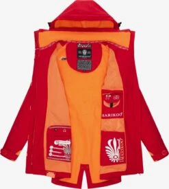Marikoo Outdoor Jassen Functionele Jas Soulinaa Dames Rood -Kleding Verkoop 410c5fcb1da21460940f1a114ff445cf