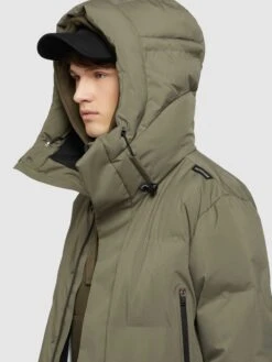 Khujo Wintermantels Winterjas Slow Heren Olijfgroen -Kleding Verkoop 41667713b95acbdc6182d382899cc7d6