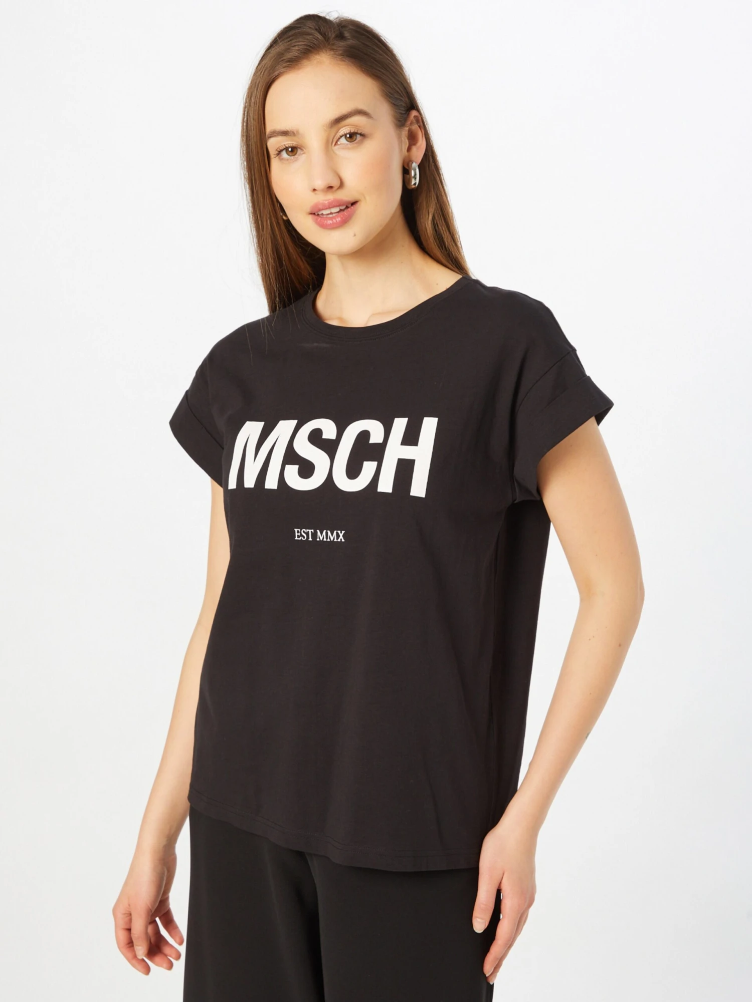 MOSS COPENHAGEN T-shirts Shirt Alva Dames Zwart 5 MOSS COPENHAGEN T-shirts Shirt Alva Dames Zwart - Image 3