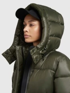 Khujo Winterjassen Winterjas Valona Dames Donkergroen -Kleding Verkoop 41c85453f393d32fc65db51e0d714408