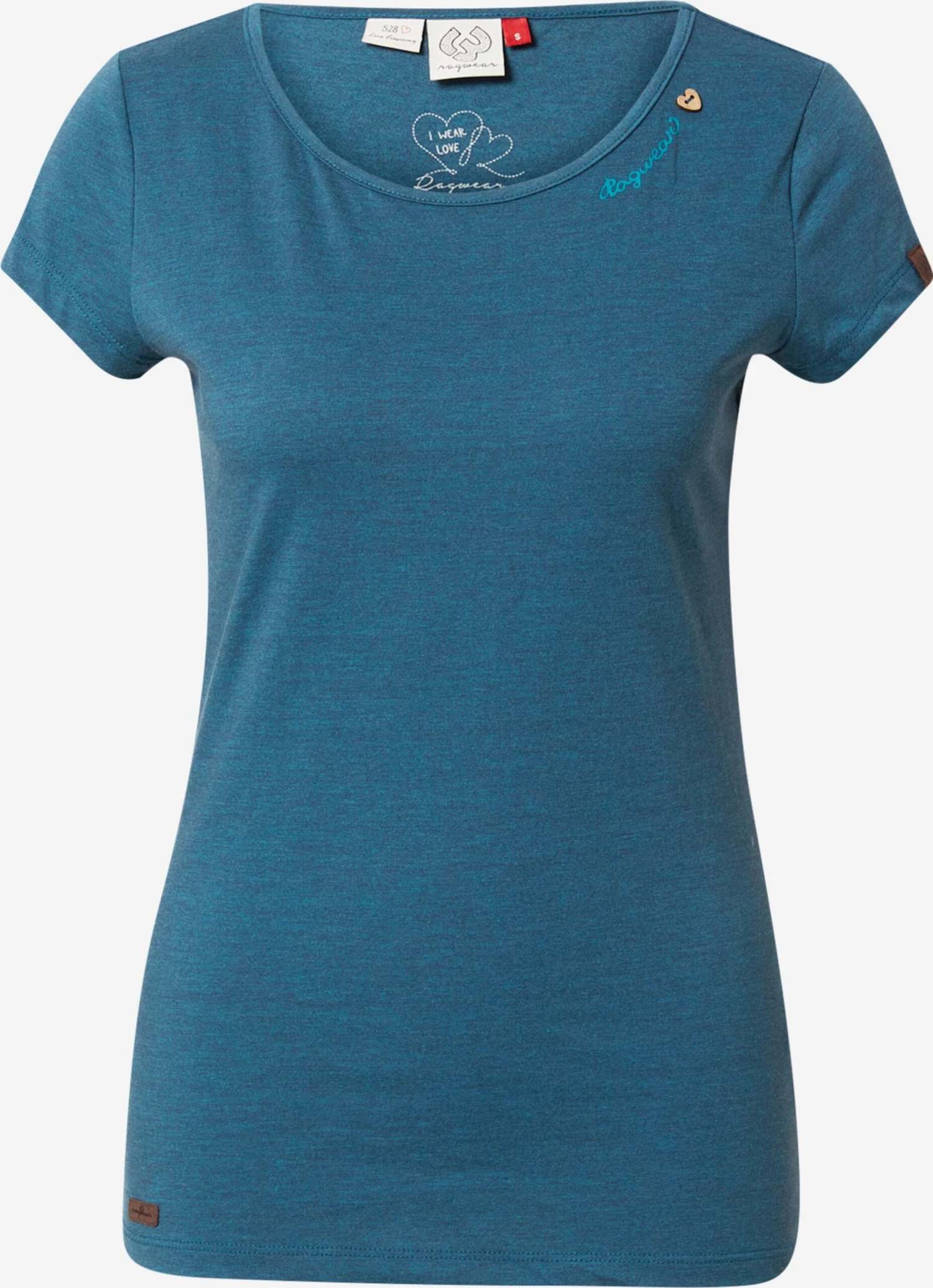 Ragwear T-shirts Shirt MINTT Dames Petrol 3 Ragwear T-shirts Shirt MINTT Dames Petrol