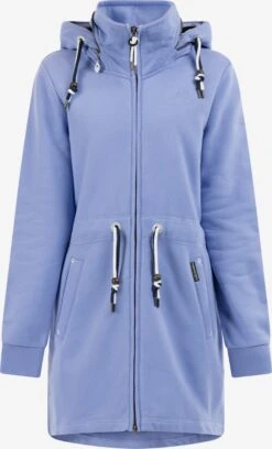 Schmuddelwedda Sweatvesten Sweatvest Yasanna Dames Violetblauw