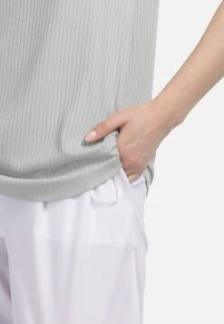 HELMIDGE Mouwloze Shirts Top Dames Grijs -Kleding Verkoop 462c74c6694b6cef939da6bc11ed7972