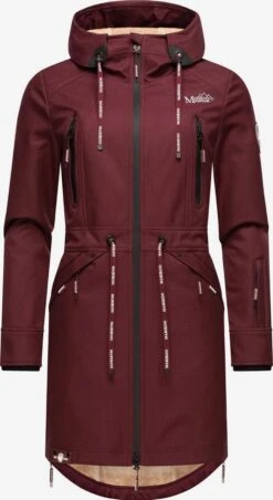 Marikoo Parkas Tussenparka Dames Bordeaux