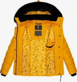 Marikoo Winterjassen Winterjas Qesraa Dames Geel -Kleding Verkoop 49d5c86fad09b08e0ddcf02a5e00bf48