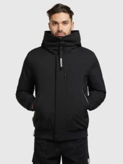 Khujo Winterjassen Winterjas Wayer Heren Zwart -Kleding Verkoop 4b6611c9f9ab225fdf80338d68f72d9e