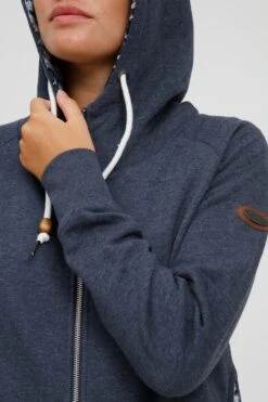 OXMO Sweatvesten Sweatvest ULLA Dames Donkerblauw -Kleding Verkoop 4ce3024201903b86308627a327b0da9a