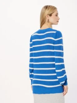 B.young Fijngebreide Truien Trui MILJA Dames Blauw -Kleding Verkoop 4ff9d1831319a259a058276edb804133