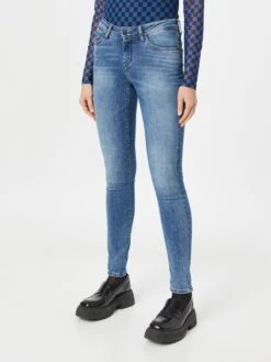 Mustang Jeans Skinny Jeans Jasmin Dames Blauw -Kleding Verkoop 52f159442abfd81902fa6806d844e901