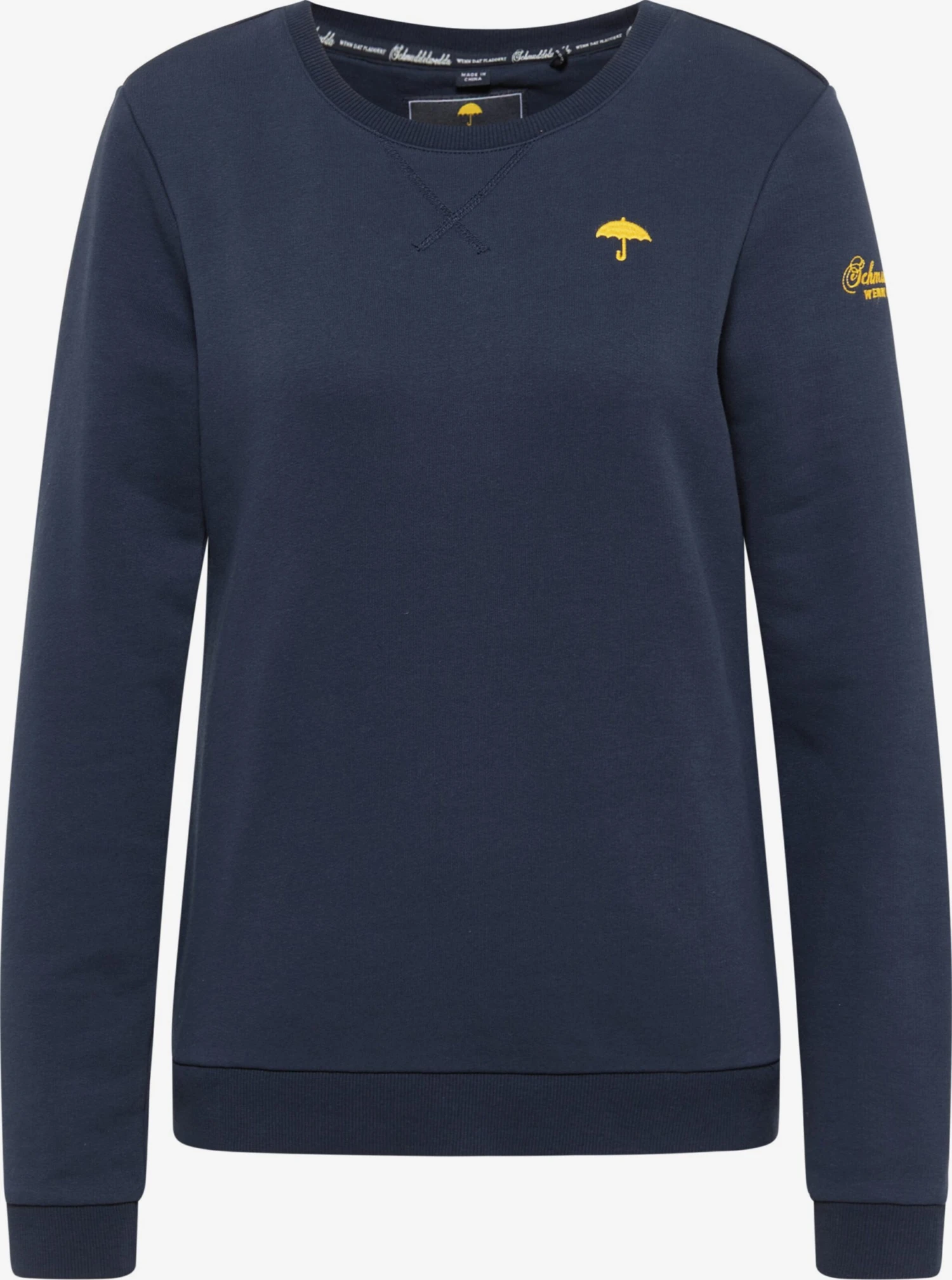 Schmuddelwedda Sweatshirts Sweatshirt Dames Ultramarine Blauw 3 Schmuddelwedda Sweatshirts Sweatshirt Dames Ultramarine Blauw