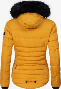 Marikoo Winterjassen Winterjas Lotusblüte Dames Goudgeel -Kleding Verkoop 553be8624fc5e0d7a2eba86a7ab7666a