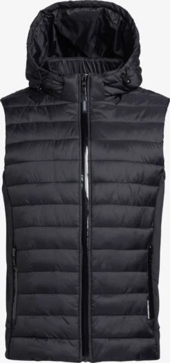 Khujo Bodywarmers Bodywarmer Heren Zwart